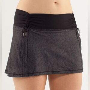 lululemon athletica Gray tennis Skirt